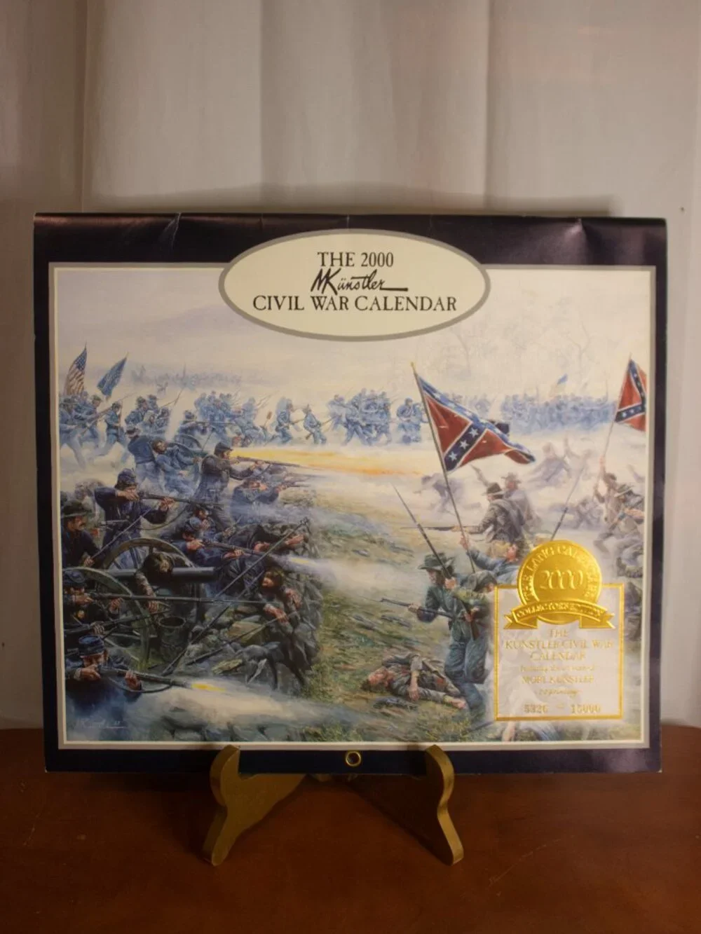 2000 Mort Künstler Civil War Collector’s Edition Calendar